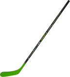 Franklin Sports Street Hockey Sticks - Ambush Junior Street Hockey Stick - Wood and Fiberglass Shaft - ABS Blade - One Piece Stick - 46", 52", 58"