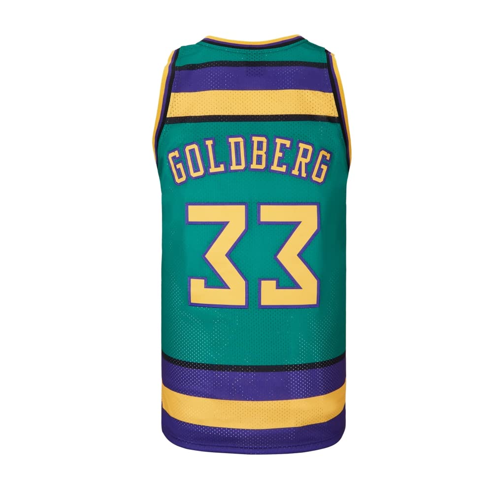 Men Mighty Ducks Jersey #33 Goldberg #66 Bombay #96 Conway #99 Banks Jersey,Basketball Jersey for Men S-XXXL