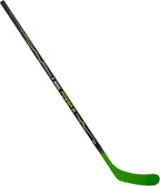Franklin Sports Street Hockey Sticks - Ambush Junior Street Hockey Stick - Wood and Fiberglass Shaft - ABS Blade - One Piece Stick - 46", 52", 58"