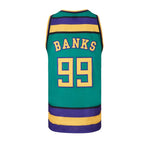 Men Mighty Ducks Jersey #33 Goldberg #66 Bombay #96 Conway #99 Banks Jersey,Basketball Jersey for Men S-XXXL