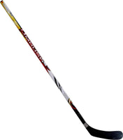 Franklin Sports Street Hockey Sticks - Ambush Junior Street Hockey Stick - Wood and Fiberglass Shaft - ABS Blade - One Piece Stick - 46", 52", 58"