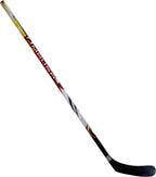 Franklin Sports Street Hockey Sticks - Ambush Junior Street Hockey Stick - Wood and Fiberglass Shaft - ABS Blade - One Piece Stick - 46", 52", 58"