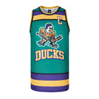 Men Mighty Ducks Jersey #33 Goldberg #66 Bombay #96 Conway #99 Banks Jersey,Basketball Jersey for Men S-XXXL