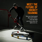 Potent Hockey Digital Stickhandling Trainer - Ultimate Hockey Puck Handling Trainer for Enhanced Hockey Skills Competition Performance | Premium Stickhandling Trainer for All Skill Levels