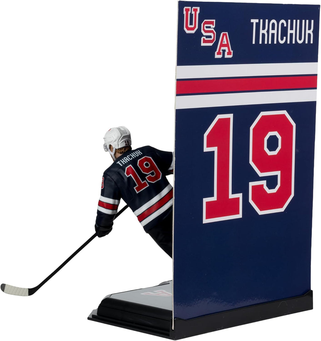 McFarlane Toys- Matthew Tkachuk (USA Hockey) Olympics 7in Posed Figure McFarlane's SportsPicks