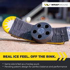 Wraparound Puckaround – Street & Roller Hockey Puck – Real Ice Feel, Durable for Stickhandling & Shooting – Hockey Game & Training Equipment, Gifts & Gear for Players