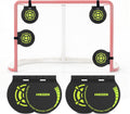 Hikeen Heavy Duty Magnetic Hockey Shooting Targets-7.9" Accuracy Trainers Hockey Targets with Hanging Rope for Hockey & Lacrosse Nets(4 Packs)